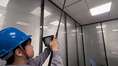 Demonstration of 4K Telescopic Pole Inspection Camera